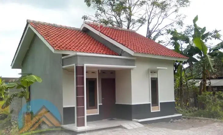 rumah setengah tembok setengah grc