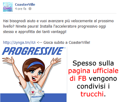 Trucchi su FB