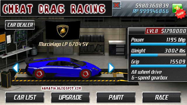 Cheat drag racing terbaru