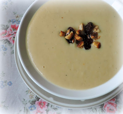 Creamy Parsnip Soup, with Ginger & Cardamom