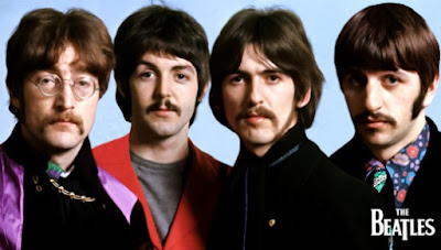 Foto de The Beatles a colores