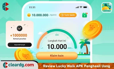 Lucky Walk APK Penghasil Uang