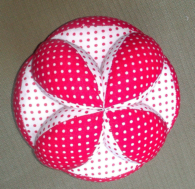 Tutorial pelota patchwork