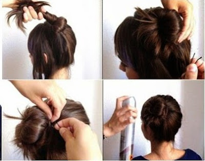 Easy Braided Bun