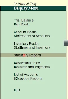 GST Reports full details in Tally Erp9 in Hindi