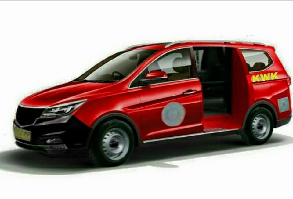 Bagaimana jika Wuling  Cortez  jadi angkot Bisa jadi sih 