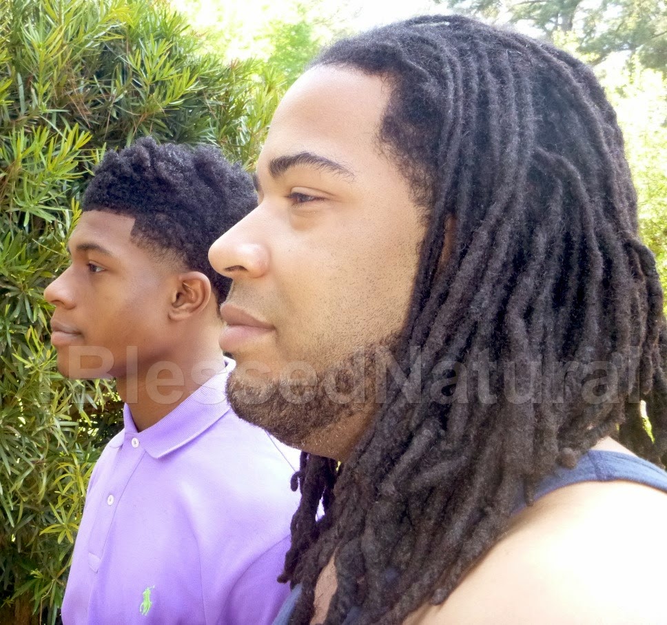 Copyright 2015- 1BlessedNatural Father and Son Natural Hair