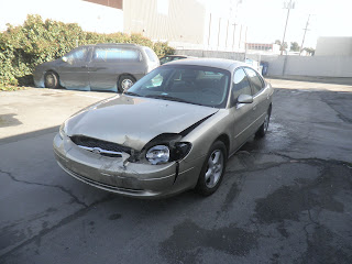 2001 Ford Taurus before Auto bodywork and paint done @ Maaco-Fremont, America's Bodyshop