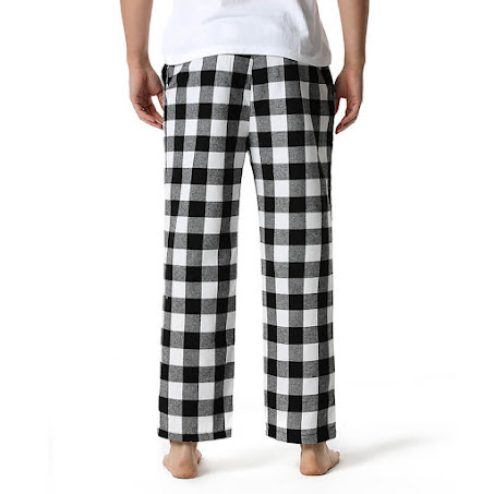 Introducing The Pajamasets New Year Men's Flannel Pajama Pants With Elastic Waist 1