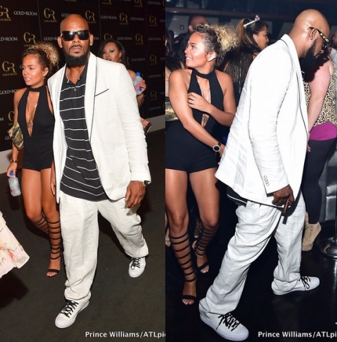 R.Kelly Steps Out With His New Girlfriend...she's just 19