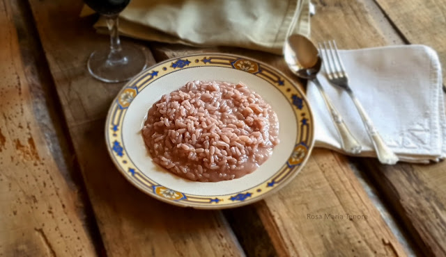 Risotto al Dolcetto d'Alba