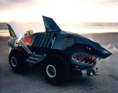 Grey Shark Jet Car