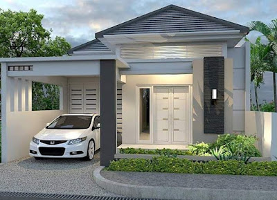 Desain Rumah Minimalis 1 Lantai Dengan Kamar Tidur 3 Atau 4