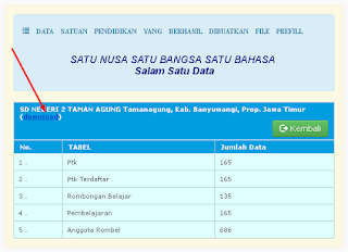 tampilan download prefill