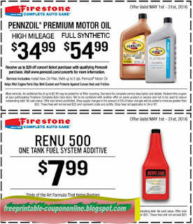 Free Printable Firestone Coupons