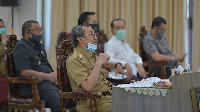 Kasus Covid-19 Melonjak, Gubernur Riau akan Berlakukan Pembatasan Sosial Skala Kecil Tingkat Kecamatan