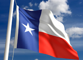 texas flag flying