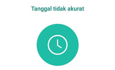 Tanggal Tidak Akurat