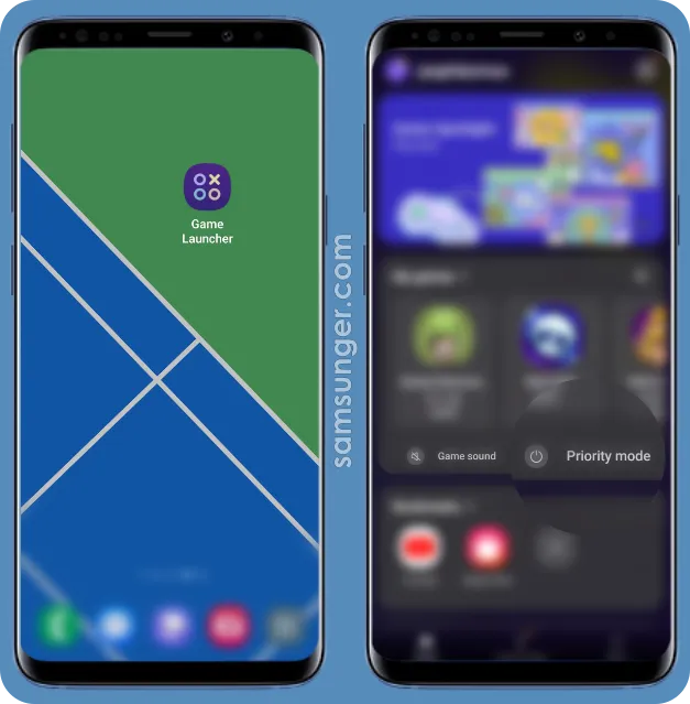 Turn Off Priority Mode from Game Launcher App Picture