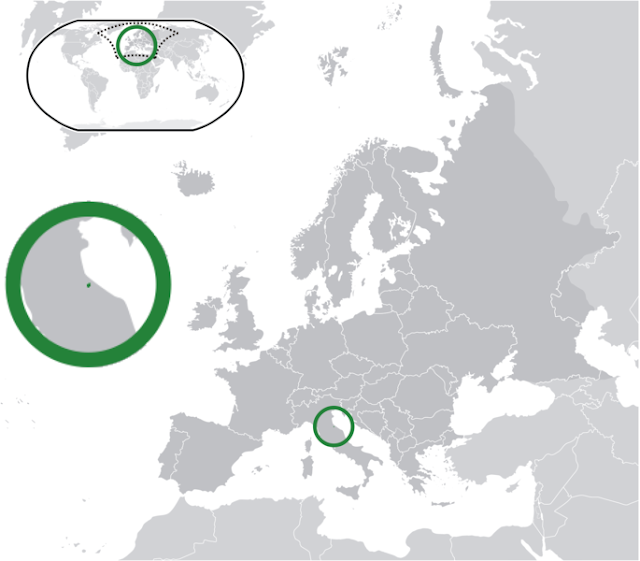 Letak negara San Marino