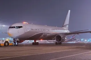 طائرة الملياردير الروسي رومان أبراموفيتش،