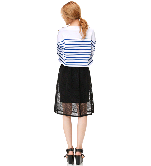 Lucky Chouette's Mesh Volume Skirt