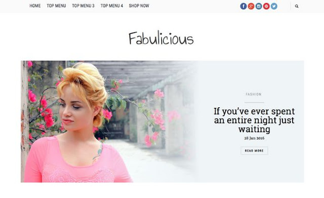 Best Fabulicious Blogger Template