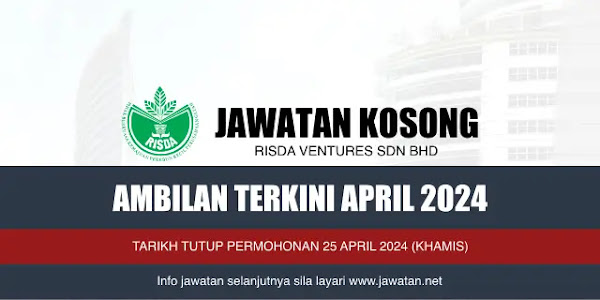 Jawatan Kosong RISDA Ventures Sdn Bhd 2024