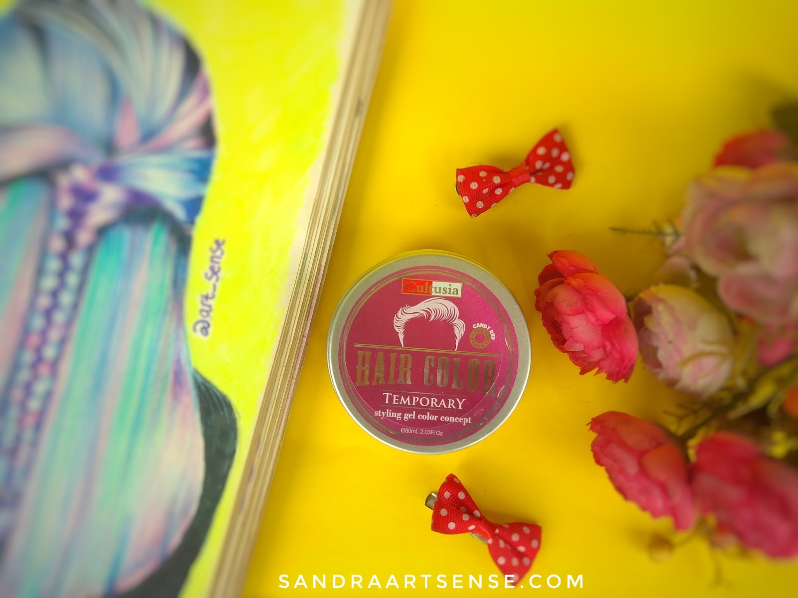 Sandraartsense.com: [REVIEW] Cultusia Candy Red Hair Color 