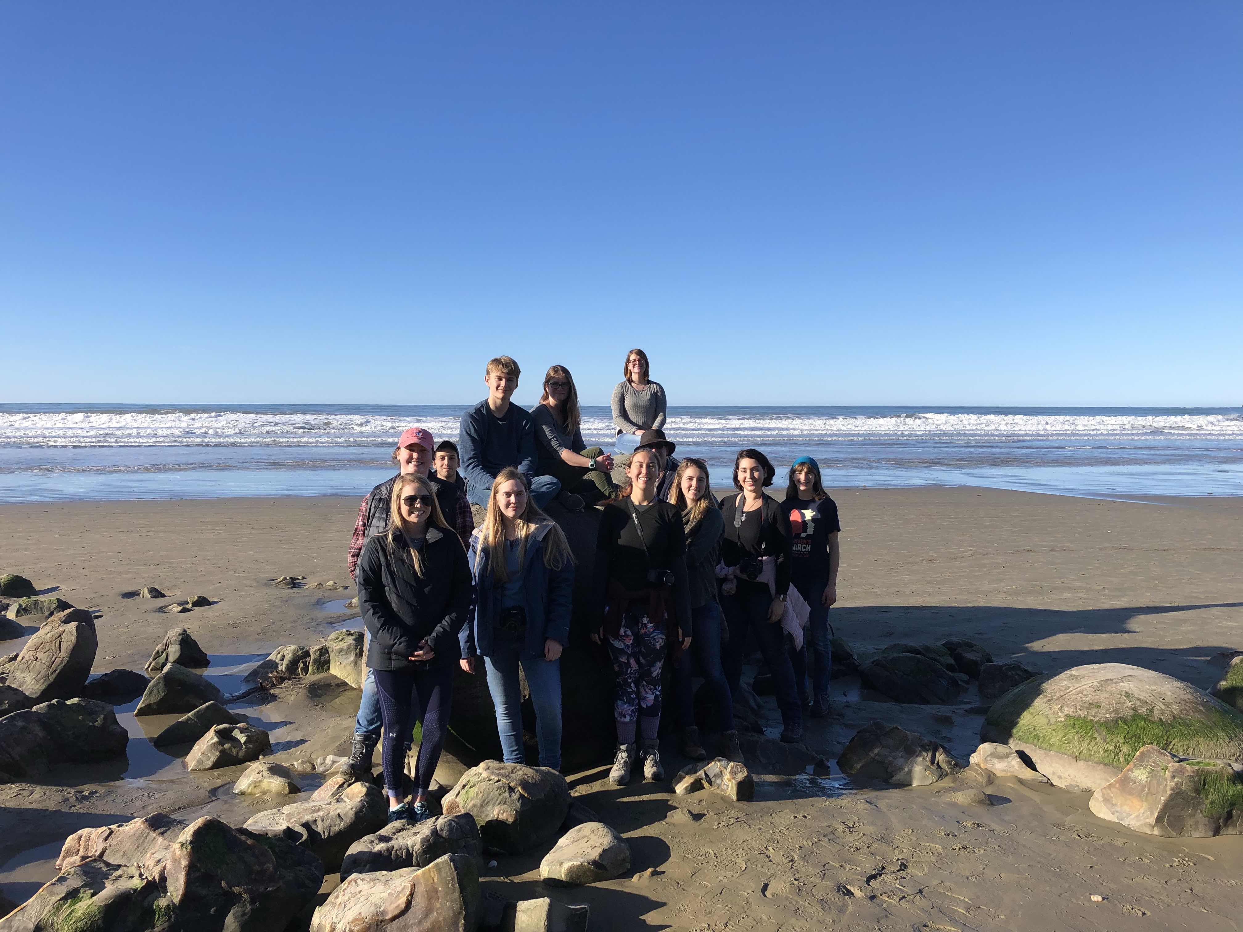 Moeraki boulders!