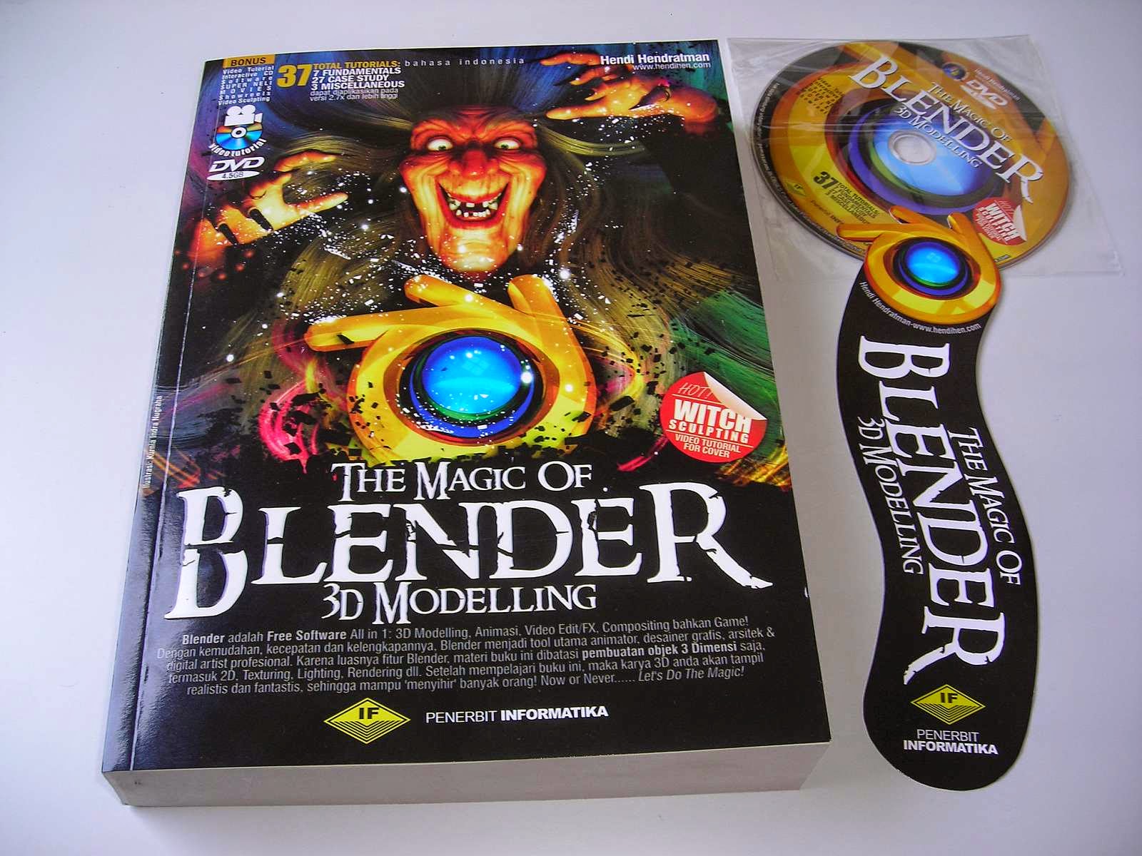  Buku  Blender  3D Terlengkap Tutorial Bahasa Indonesia