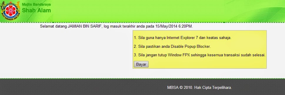 Cara Bayar Saman Parking MBSA online | EDISI MOTIF VIRAL