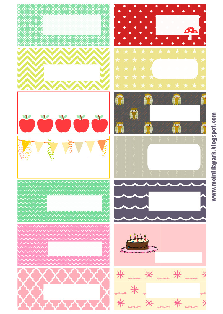 free printable pattern tags and labels ausdruckbare