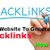 Top Backlinks Website To Improve Your Website Ranking 