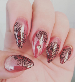 Rebecca Christiansen nail art