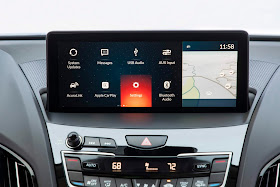 Entertainment interface in 2019 Acura RDX