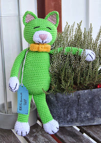 crochet cat patern baby toy