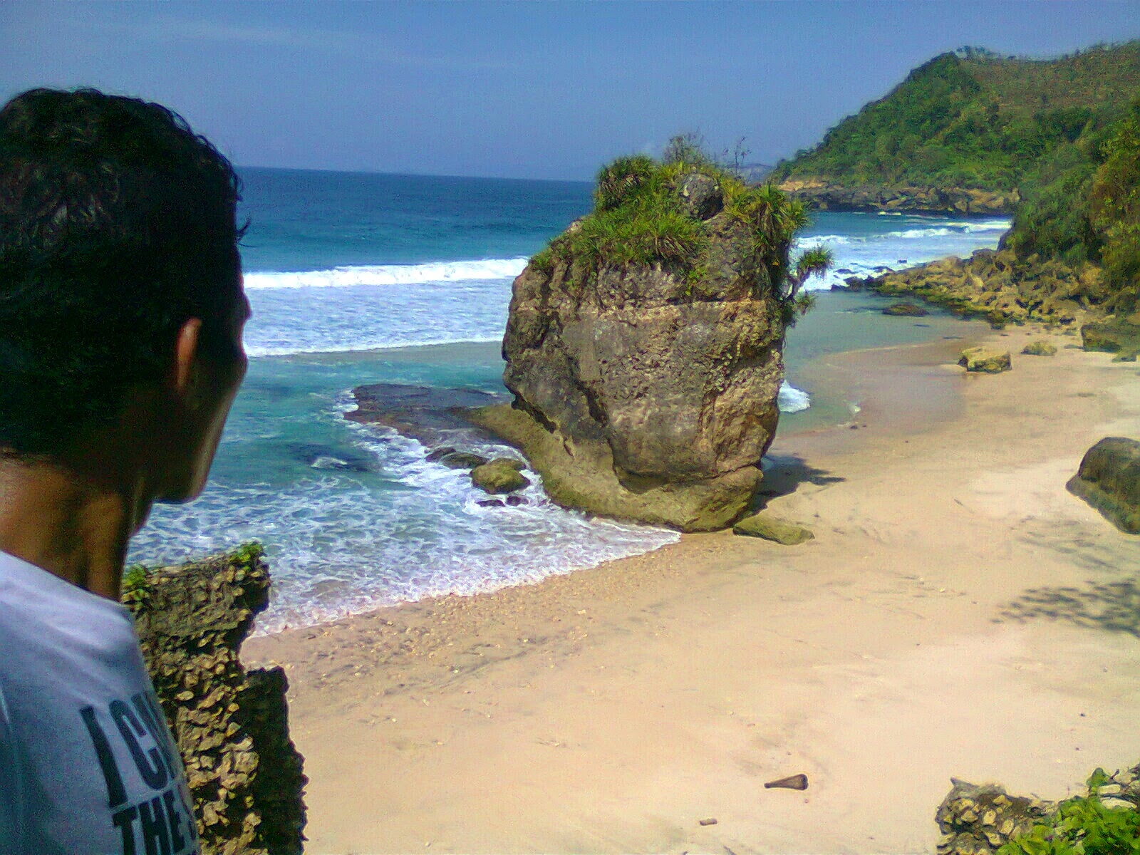 Jejak Kecilku Pantai  Lumbung Tulungagung 