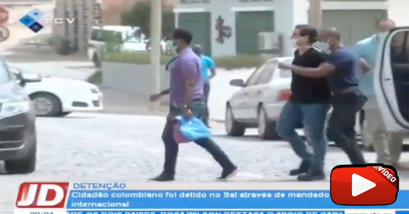 TV de Cabo Verde presenta videos del traslado de Alex Saab esposado  y custodiado