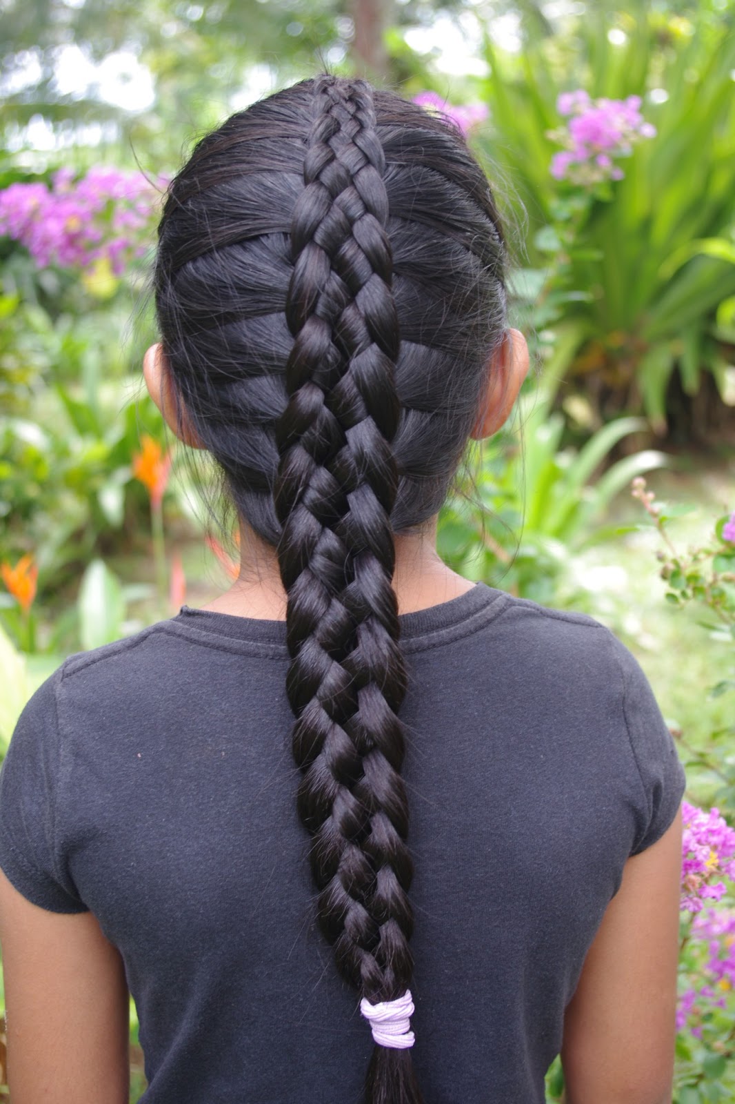 Micronesian Girl 6 Strand French Braid New Hairstyles Today