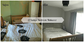 before and after bedroom makeover 