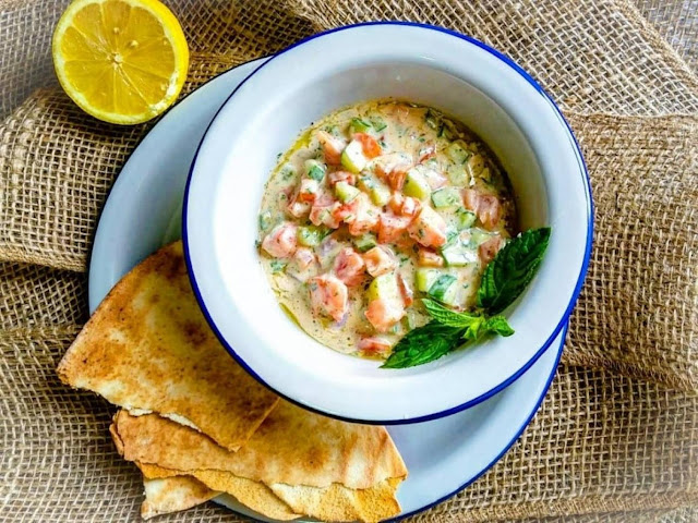  Palestinian tahini salad