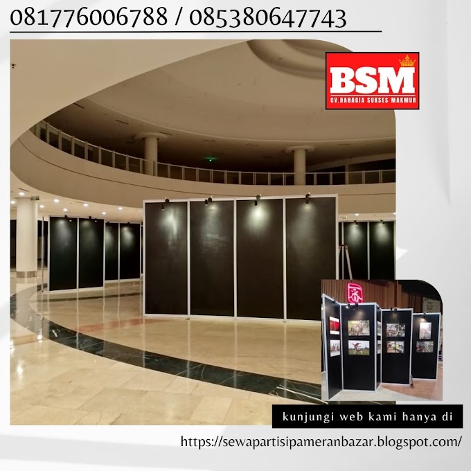 Sewa Partisi Pameran Panel Photo Depok 081776006788