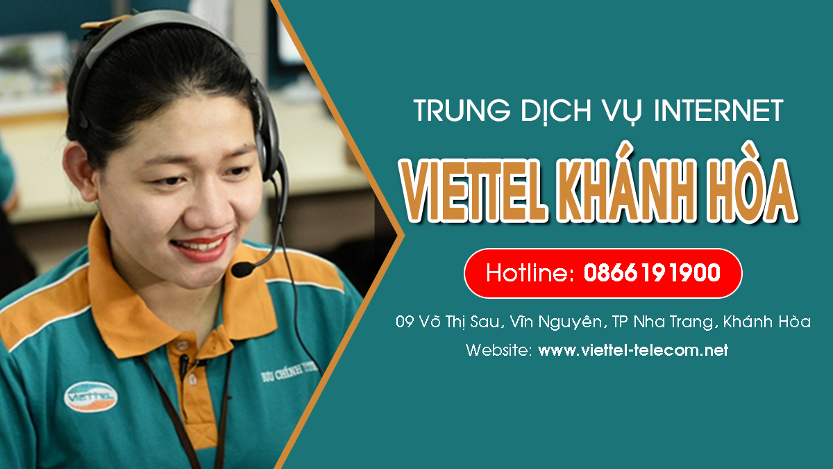 Viettel Khánh Hòa - Đơn vị lắp mạng Internet và Truyền hình ViettelTV