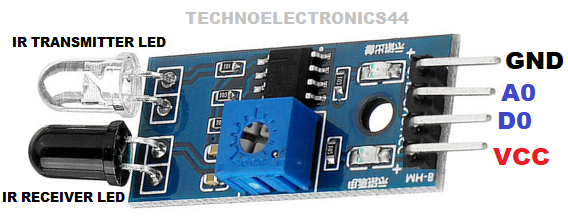 IR SENSOR MODULE | Code | Circuit | Pin configuration | Circuit