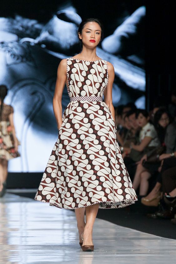 Inspirasi 20 Dress Batik Modern Keren Untuk Remaja 