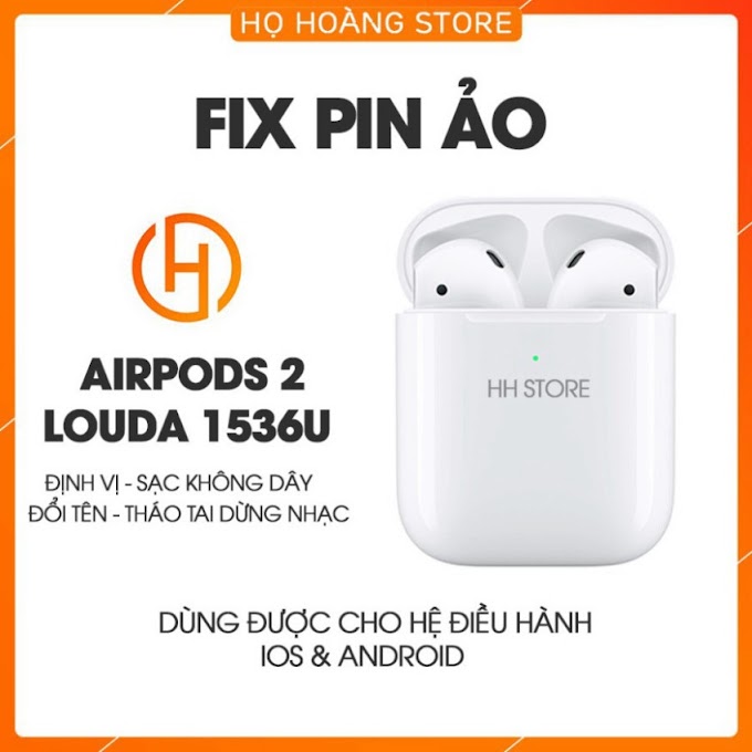 GIẢM 50% Airpods 2 Tai nghe airpods thế hệ thứ 2 bluetooth 5.0 Đổi tên, định vị, tháo tai dừng nhạc,sạc không dây - Tặng