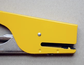 stapler, yellow