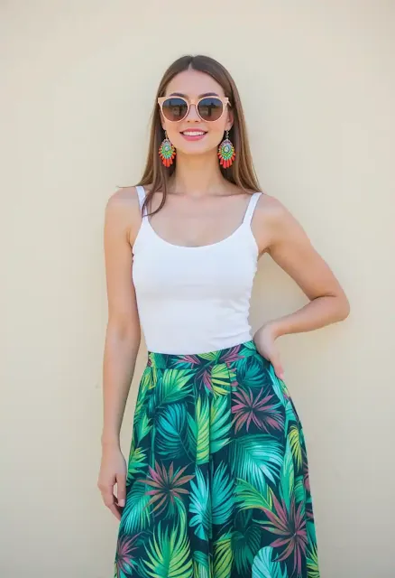 Bold Prints and Statement Accessories