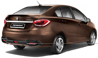 new 2016 Proton Persona  rear view wallpaper